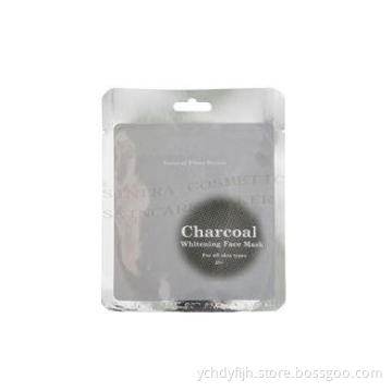 Spa Glossy Moisturizing Facial Mask , Charcoal Whitening Fa